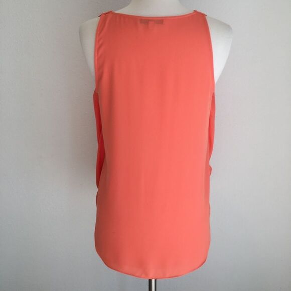 Elizabeth & James sleeveless orange blouse EUC SzS - Picture 4 of 9